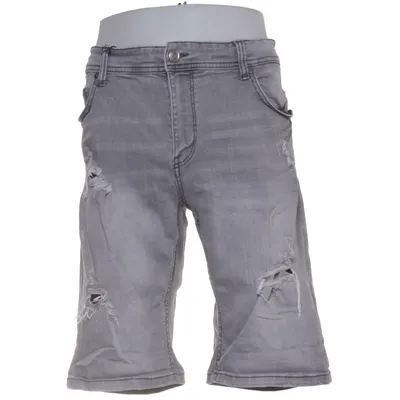 Jeansshorts (Grå) från FSBN Bomull, Elastan