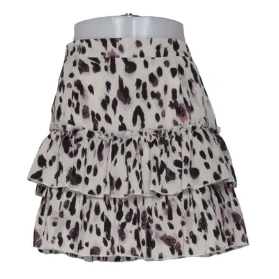 Skirt (White, Black, Purple) from By Clara Paris Elastane, Polyester
