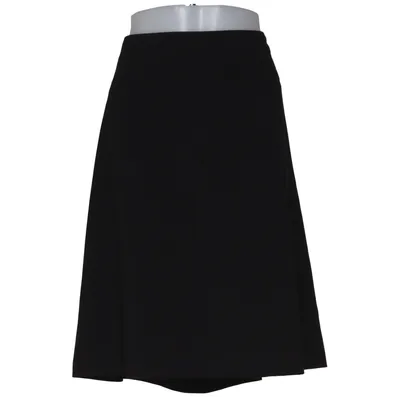 Skirt (Black) from Basic by KappAhl Elastane, Polyester, Viscose