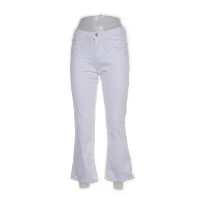 Spijkerbroek (Wit) van Onado Katoen, Elastaan, Polyester