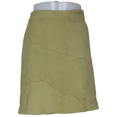 Jupe en cuir (Vert) de Sophie Faroh Cuir, Polyester