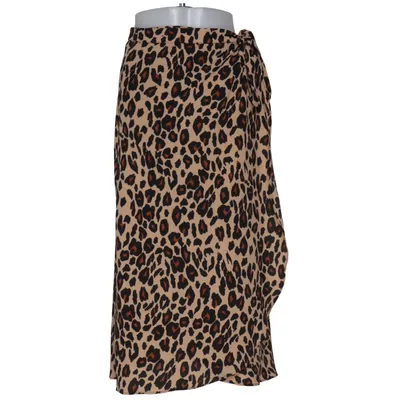 Wikkelrok (Beige, Bruin, Zwart) van New Look Elastaan, Polyester