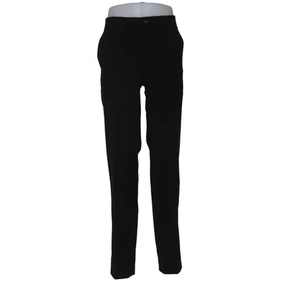 Pantalon de costume (Noir) de Lindbergh White Élasthane, Polyester, Viscose