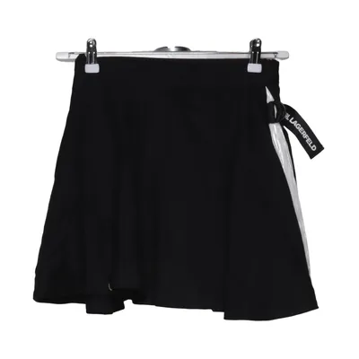 Nederdel (Sort, Hvid) fra Karl Lagerfeld Kids Lyocell, Polyester, Viscose