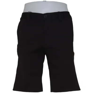 Shorts (Black) from The Relaxed Tee Elastane, Polyester, Viscose