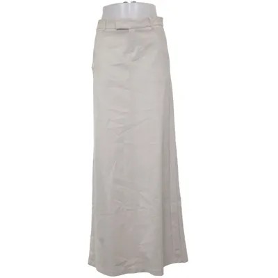 Långkjol (Beige) från Mango Basics Bomull, Elastan, Polyester, Polyuretan
