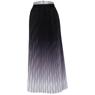 Jupe longue (Noir, Blanc, Gris) de Armani Exchange Élasthane, Polyester