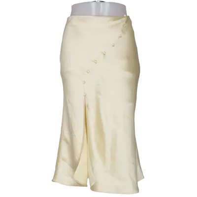 Maxi nederdel (Gul) fra Mathilde Gøhler x NA-KD Polyester