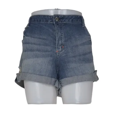 Short en jean (Bleu) de Arizona Jean Co Coton, Élasthane