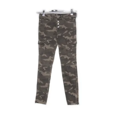 Cargo broek (Groen, Grijs, Beige, Meerkleurig) van Bershka Katoen, Elastaan