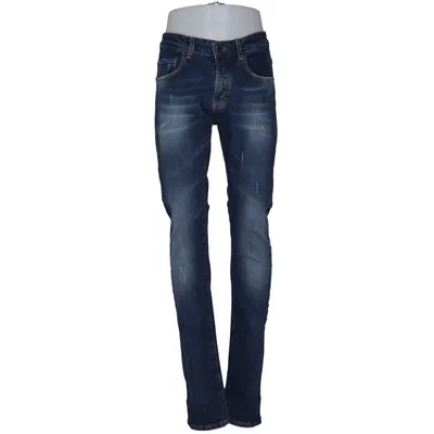 Jeans (Blå) fra Frankie Morello Bomuld, Elastan