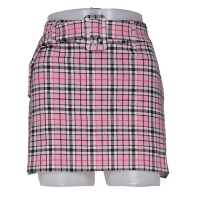Rok (Roze, Zwart, Wit) van Clockhouse by C&A Elastaan, Polyester, Viscose