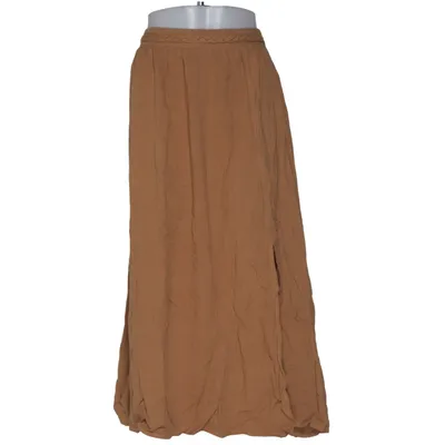 Maxi skirt (Beige) from Atelier Evène Linen, Viscose