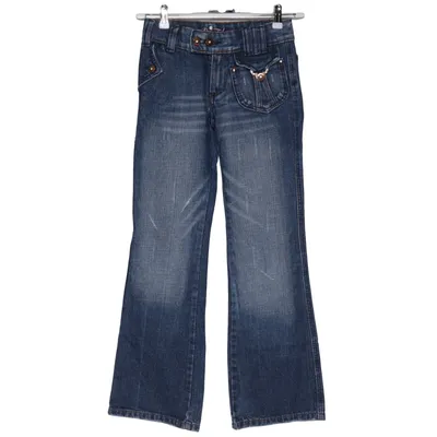 Jeans (Blue) from Flower Cotton, Polyester