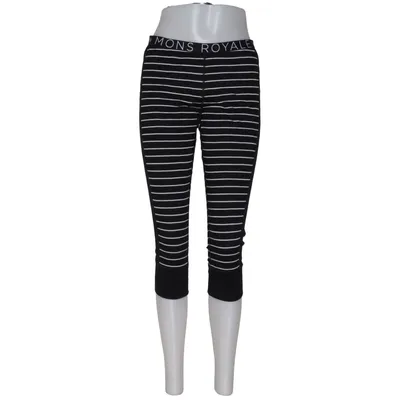 Sportleggings (Zwart, Wit) van Mons Royale
