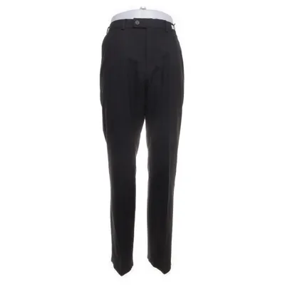 Kostuumbroek (Grijs) van Woolmark Blend Elastaan, Wol