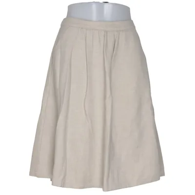 Nederdel (Beige) fra MaxMara Polyamid, Uld