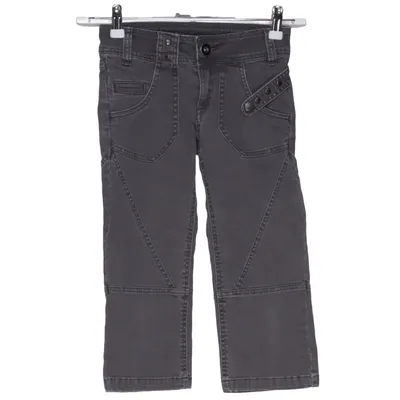 Spijkerbroek (Grijs) van H&M Young Katoen, Elastaan