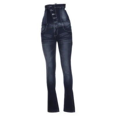 Jeans (Blå) från Just B Bomull, Elastan