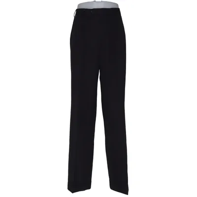 Jakkesætsbukser (Sort) fra Taylor's Club Collection Polyester, Uld
