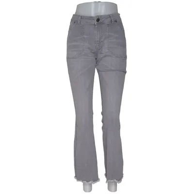 Jeans (Grå) från Isay Bomull, Elastan