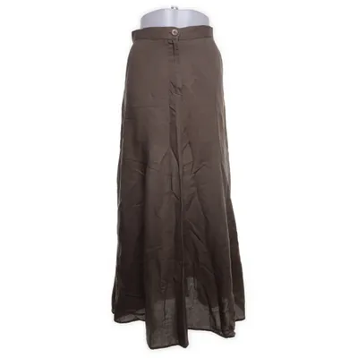 Långkjol (Grön) från Zara Lyocell, Linne