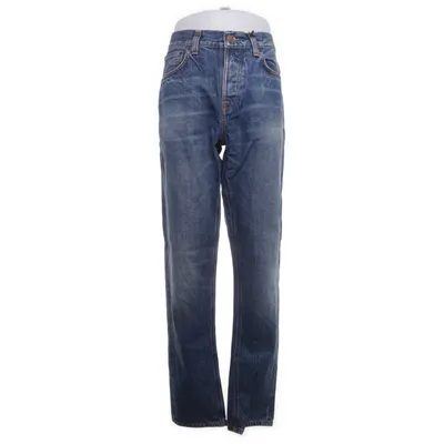 Spijkerbroek (Blauw) van Nudie Jeans Katoen