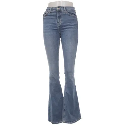 Jeans (JAMIE FLARE) fra Topshop Moto Bomuld, Elastan, Polyester