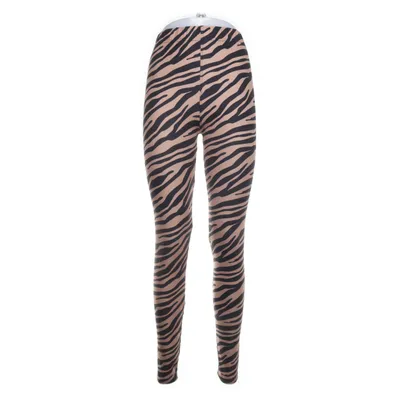 Leggings (Brun, Svart) från Black Colour Polyester, Elastan