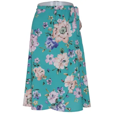 Wrap skirt (Green, Multicolored) from Anna Field Elastane, Polyester