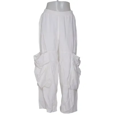 Cargo pants (White) from Thing Viscose