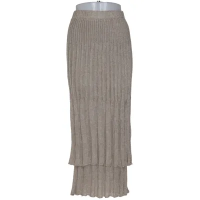 Maxi nederdel (Beige) fra Maruschka Linned