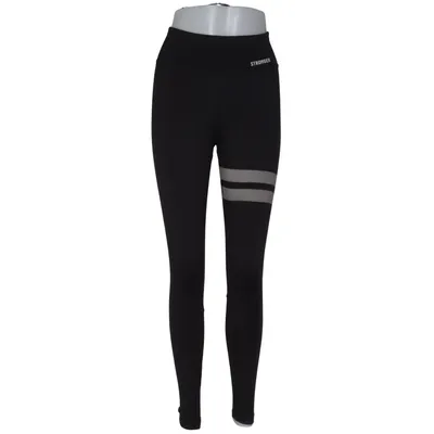 Sports tights (Black) from Stronger Elastane, Recycled polyester