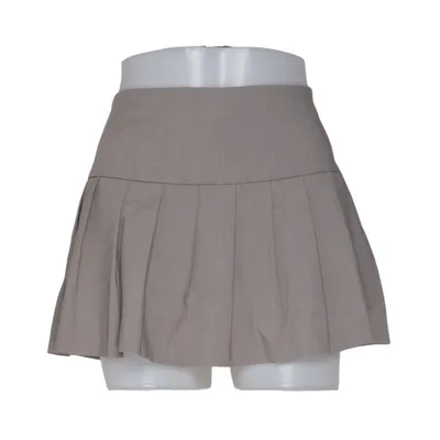 Skirt (Gray) from Zara Elastane, Polyester, Viscose