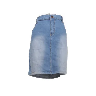 Spijkerrok (Blauw) van Janina Katoen, Elastaan