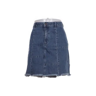 Jeanskjol (Blå) från ESPRIT Denim Bomull, Elastan