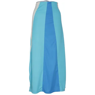 Maxi skirt (Blue, White) from Heaven Polyester
