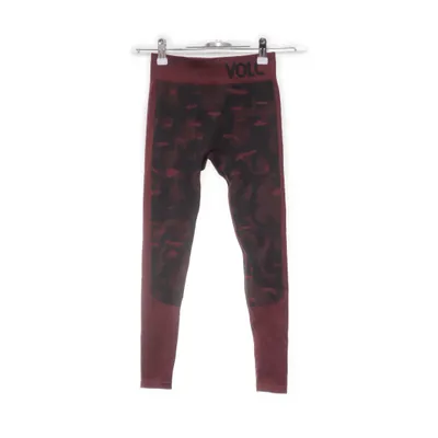 Sports tights (Red, Black) from Volc Elastane, Nylon, Polyester