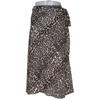 Jupe portefeuille (Marron, Noir, Beige) de Rika by Ulrika Lundgren Polyester