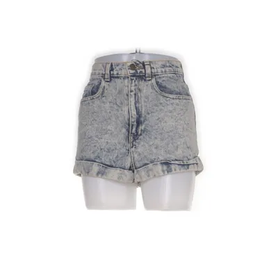 Jeansshorts (Blå, Hvid) fra American Apparel Jeans Bomuld