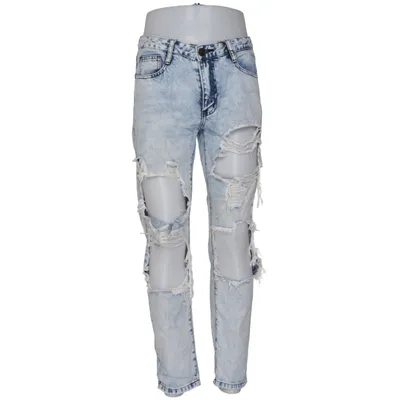 Jean (Bleu) de Machine Coton