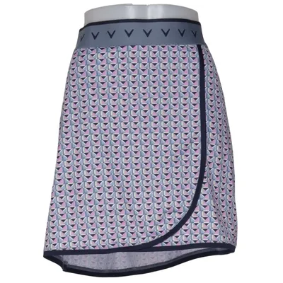 Kjol (Blå, Flerfärgad) från Callaway Elastan, Polyamid, Återvunnen polyester