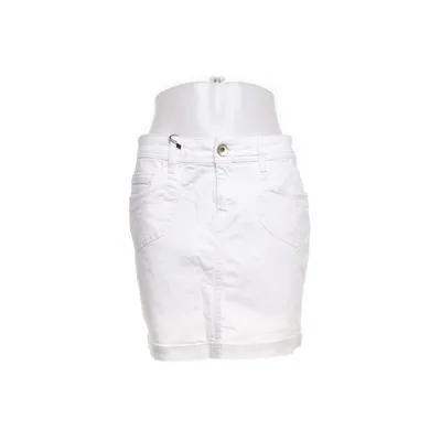 Jeanskjol (Vit) från Mexx Jeans Bomull, Elastan