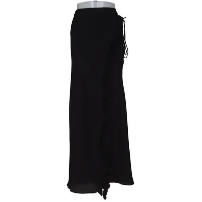 Jupe portefeuille (Noir) de H&M Studio Polyester, Élasthane