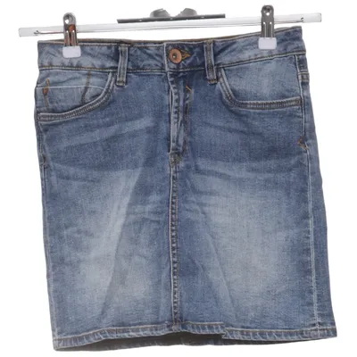 Jupe en jean (Bleu) de Garcia Jeans Coton, Élasthane