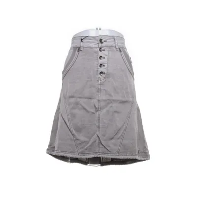 Skirt (Gray) from Nile Cotton, Elastane, Linen, Viscose