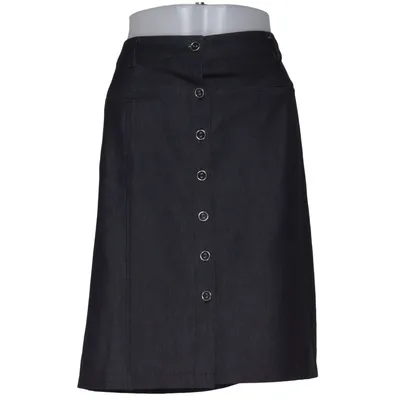 Jupe (Gris) de Anne Weyburn Élasthane, Polyester, Viscose