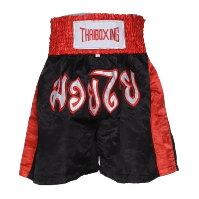 Kampsportsbyxor (Svart, Röd) från Thaiboxning