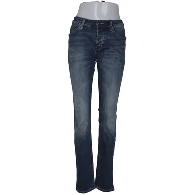 Spijkerbroek (Blauw) van Neuw Katoen, Elastaan, Polyester