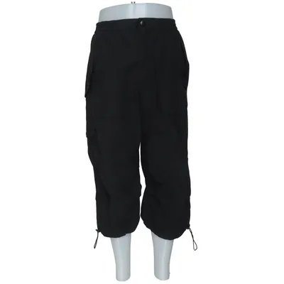 Trekvartsbyxor (Svart) från Jack & Jones Vintage Denim Bomull, Polyester, Polyuretan